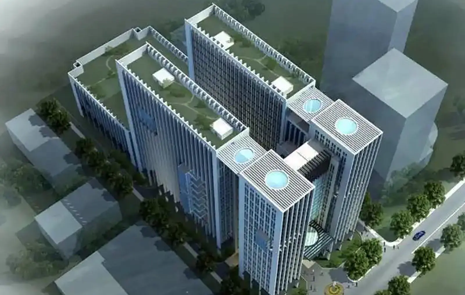 The Window of Xi’an City–Building Steel Structure(1)