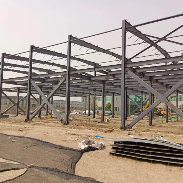 Honglu China Various Good Quality Hot Selling Prefabricated Steel Structure Platform Bridge (3).webp